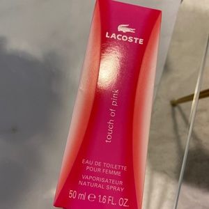 Lacoste Touch of Pink Women’s Perfume Fragrance New In Box 1.6 Full sz